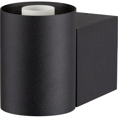 Applique murale VARYT intérieur rond simple 6W E14 noir sans abat-jour - SLV - 1008104