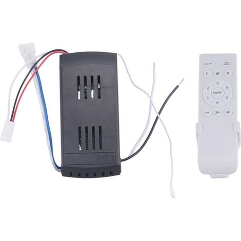 Kit de télécommande universelle pour ventilateur de plafond – 40 W, 6 vitesses, minuterie, Pièce de rechange DC pour ventilateurs et