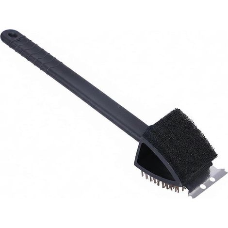 Brosse de nettoyage pour grilles de barbecue à poils rigides dimensions 36 x 95 x 55 cm (1/5)