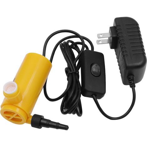 Petite pompe 12 V, pompe miniature 3-en-1, pompe submersible avec une hauteur de refoulement de 10 mètres, destinée aux foreuses à eau, découpeuses et rainureuses (1/5)
