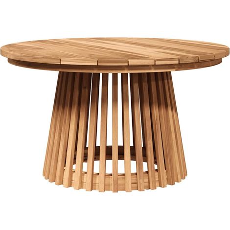 Maison Exclusive - Beistelltisch Braun 70 x 70 x 40 cm Massivholz
