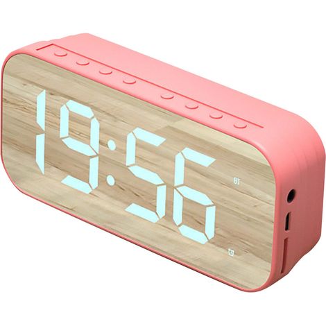 Digitaldisplay mit Bluetooth-Lautsprecher und Spiegelanzeige (1/5)