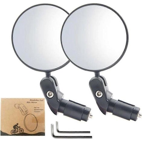Rétroviseur de guidon pour vélo, rétroviseurs arrière pour cyclisme, réglables à 360 degrés (1/4)