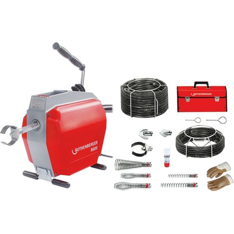 Rohrreinigungsmaschine R 600 Set 230/50 V/Hz 467min-¹ 690 W f.Rohr-D.20-150mm