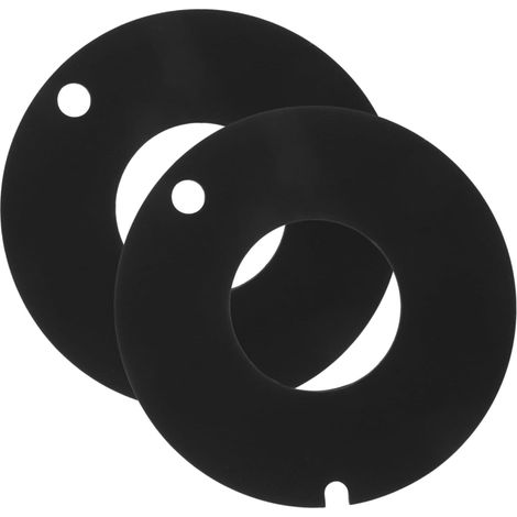 Kit de Joint de Toilette pour Camping-caoutchouc Noir 2 Pièces (1/5)
