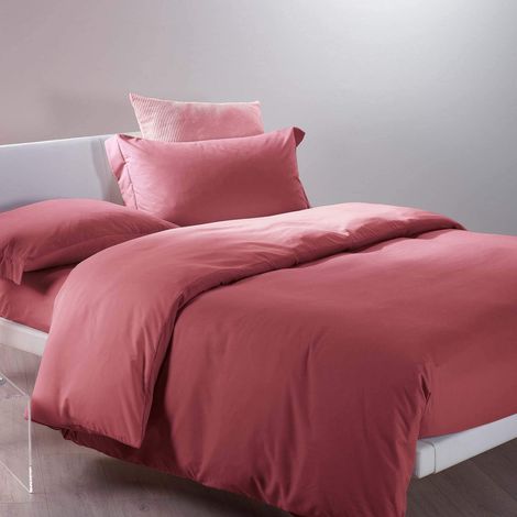 Parure de lit 4 pièces en 100% coton Housse Couette Douce et Elégante, Lavable et Facile d’Entretien Housse de Couette 200x200 et Autres Tailles