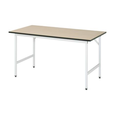 Rau Arbeitstisch MDF BxTxH 1500x800x800-850mm (1/5)