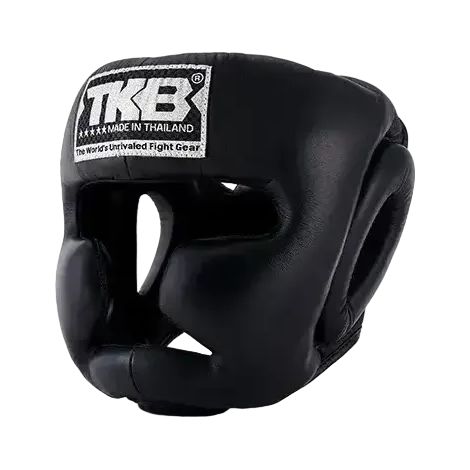 Casque de boxe intégral Top King noir taille M (1/5)