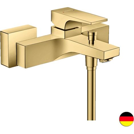 Hansgrohe Metropol - Grifo de bañera, aspecto de oro pulido 32540990 (1/3)