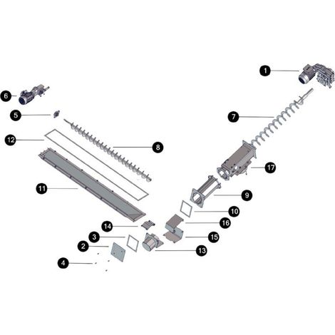 ETA Antrieb für WT-Entaschung unter WT Hack VR BG1-3 - 035-1390-00