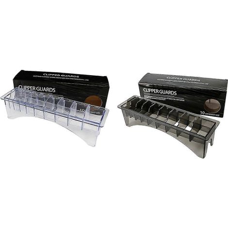 Boîte de base à 10 grilles pour tondeuse à cheveux universelle, guide de peigne, outil de coiffure de rechange pour coiffeur (1/5)