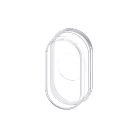 Tappo di protezione in silicone per pulsante Twin, piatto, trasparente