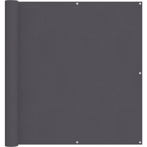 Maison Exclusive - Balkon-Sichtschutz Anthrazit 120x300 cm Oxford
