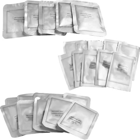 Lente protettiva, autopulente, adatta per applicazioni di saldatura, set completo (1/2)