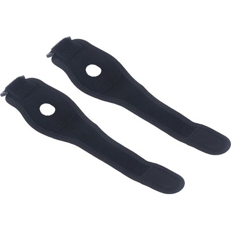Lot de 2 attelles de poignet avec absorption des chocs, joint épais et sangle de traction pour haltérophilie (taille S) (1/5)