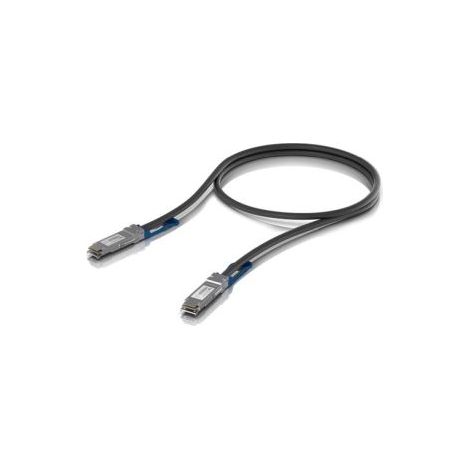 Ubiquiti UACC-DAC-QSFP28-3M Cable de conexió n directa (DAC) QSFP28 de 3 metros con una velocidad de datos má xima de 100 Gbps. Compatible