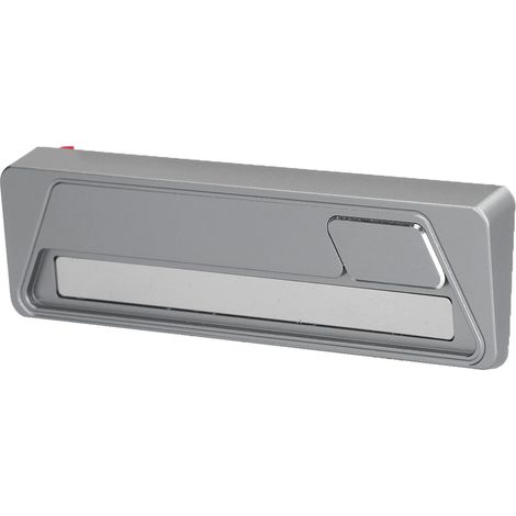 Plaque de stationnement temporaire en alliage d'aluminium avec numéro de téléphone - Accessoires pour parkings - Gris (1/5)