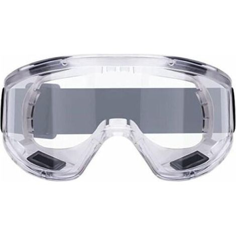 Lunettes de protection antibuée, lunettes de sécurité anti-rayures, parfaites pour le bricolage, la chimie, la construction, les chantiers de construction (1/4)