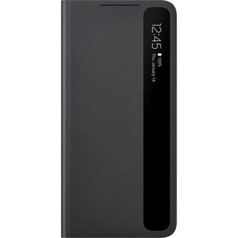 etui-de-telephone-original-s21-ultra-miroir-rabattable-led-semi-rigide-noir-ywey-227334119 (1/5)