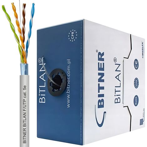 Cavo di rete LAN interno schermato F/UTP cat.5e BiTLAN 200 MHz (1/5)