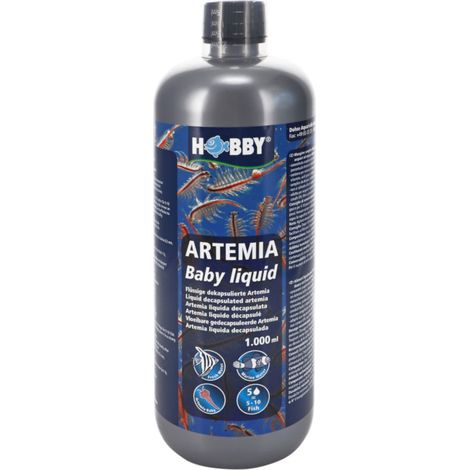 Hobby Artemia Baby liquid 1 Liter - Flüssiges Powerfutter für Fische