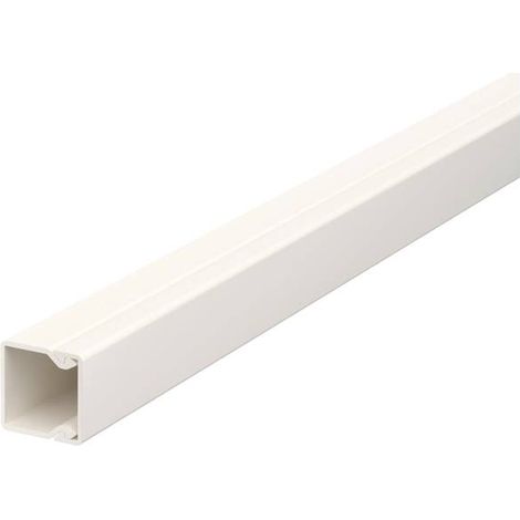 OBO Bettermann Canale da parete e soffitto con foratura sul fondo 15x15x2000 cloruro di polivinile bianco crema RAL 9001, 6024963