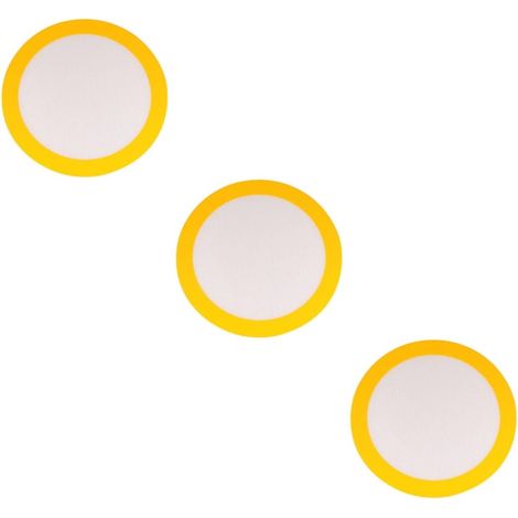 Ciieeo Lot De 3 Tapis De Cuisson Ronds En Silicone Antiadhésifs Et Résistants À La Chaleur Pour La Cuisson Des Biscuits'1x3 Pièces'25.4×25.4CMx3pcs