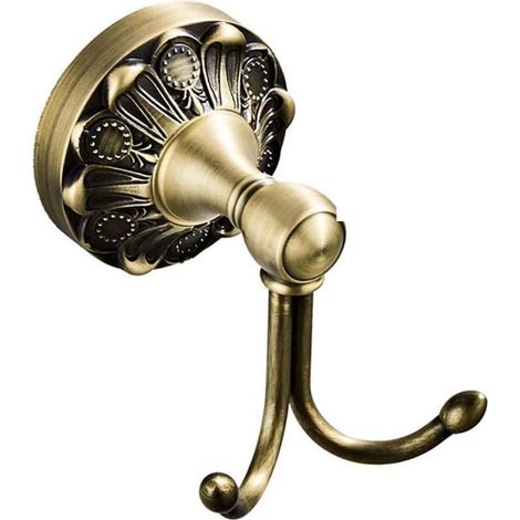 aus Messing für Kleidung im Badezimmer 10 cm Hakenform