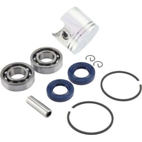 Kit de sellos de aceite para cojinetes de aro de pistón de 37 mm, repuesto de alta calidad para motosierra 017 MS170 para uso agrícola. (1/4)