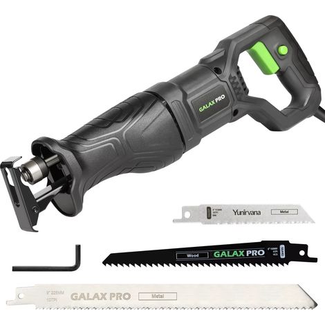 Scie Sauteuse Électrique 710 W, 3000 tr/min, Coupe Max. 115 mm, pour Bois, Métal et PVC (1/5)