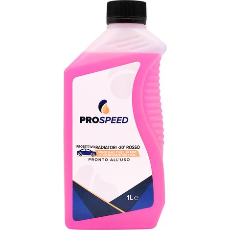 Protettivo per Radiatori Prospeed Colore Rosso 12 Pezzi 1 lt