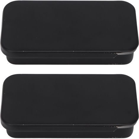 Réchaud à alcool (lot de 2), mini réchaud de camping portable et coupe-vent, idéal pour les pique-niques, les barbecues, le camping et la randonnée, noir. (1/5)