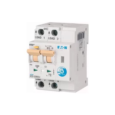 EATON Electric Brandschutzschalter AFDD-13/2/B/003-A B13A 2polig 0,03A TypA (1/2)