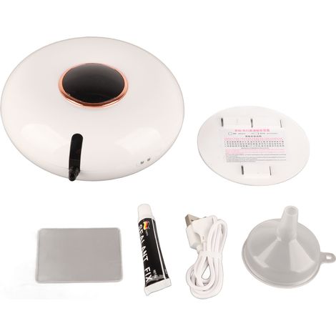 Distributeur de Savon Moussant Automatique Infrarouge Sans Contact pour Cuisine Salle de Bain Blanc (1/5)
