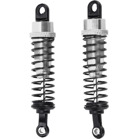 Amortisseurs RC 4x4 en alliage d'aluminium pour Monster 1/16 télécommandé - 2 pièces, amortisseurs titane (1/5)