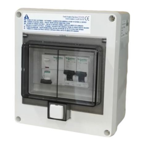 Coffret répartiteur pour local technique piscine - CCEI - Ampères