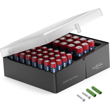 ANSMANN Batterie-Box 1900-0127, 20x Alkaline-Mignon, 32x Alkaline-Micro (1/5)