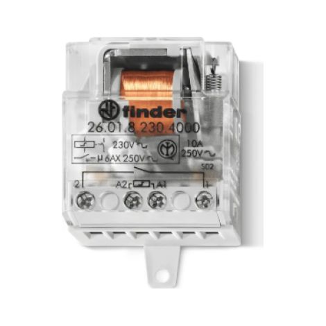 Finder relè ad impulsi incasso finder 260182304000 comando separato
