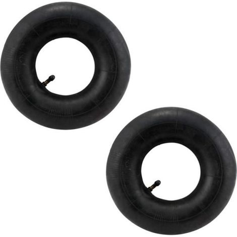 2X 9X3.50-4 Chambre à Air Heavy Duty Tube pour Pneus Pneumatiques de 9 Pouces (1/4)