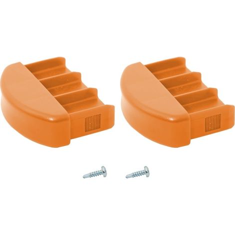 Krause Kopfstopfen 71,5 x 20 mm, Inhalt 2 Stück orange Leiter-Zubehör (1/3)