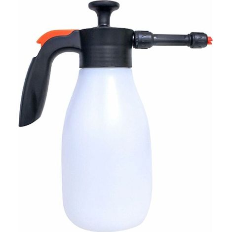 Pulverizador de espuma para lavado de autos - Pulverizador manual de jardín de 1.5 l con válvula de seguridad. Bomba de presión de agua para rociar agua para césped, jardín y auto. (1/5)