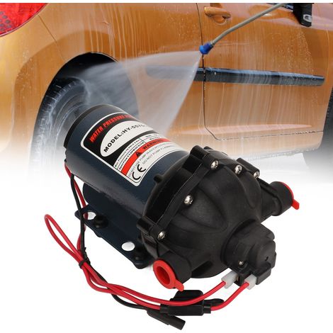 Pompe haute pression à filetage interne G1/2, pompe de nettoyage haute pression 12 V, machine de nettoyage CC, pompe à eau à haut débit, pompe simple série 51, surpoids (1/5)