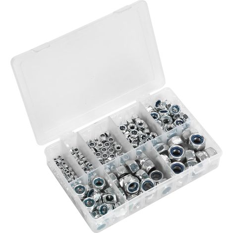 Ab033ln Nylon Contre-écrou Assortiment 255pièce M4-m16 DIN 985 (1/5)