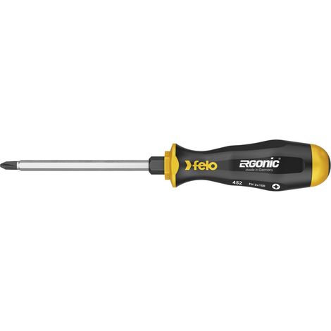 Tournevis Felo ergonic ph 2 poignée ergonomique embout hexagonal (1/5)