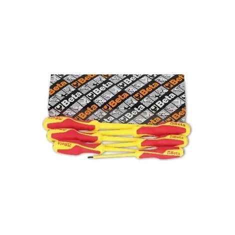 Jeu de tournevis isolés Betagrip 1000v 1274mq/s6 - 6 Pcs