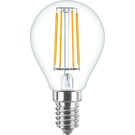Philips LED-Glühbirne 4,3 W 2700 K E14 Anschluss PHILEDLUS4014G2