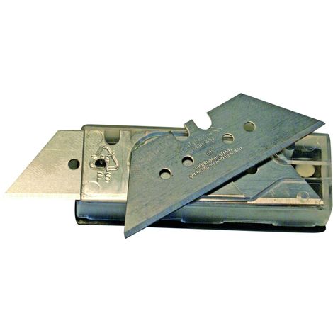 TEC HIT 640101 - Carte de 10 lames trapèzes 18 mm