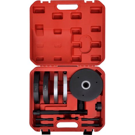 Kit d'outils roulement et moyeu de roue montage démontage acier au carbone 14 pièces (1/4)