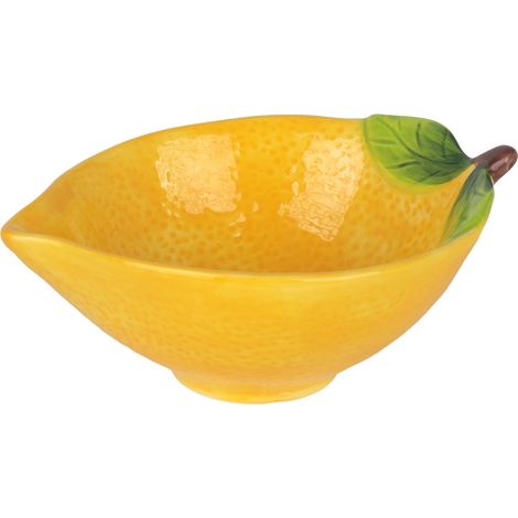 Dekorative Keramikschale im Limonissimo-Design für Küche und Esszimmer – ideal für Obst, Snacks und Deko