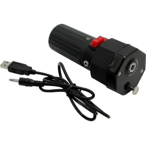 Moteur de barbecue, moteur rotatif USB 3-3,5 tr/min (1/4)